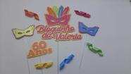 Topo De Bolo Aniversário Festa Bloco Carnaval Personalizado