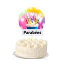 Topo de Bolo Aniversário Personalizado