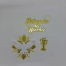 Topo de Bolo Batizado Personalizado Topo de Bolo Batizado Personalizado