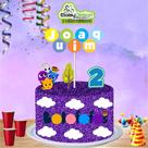 Topo de bolo Bolofofo (tema 2) para aniversário