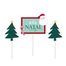 Topo De Bolo Candycane Natal Un - Cromus