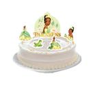 Topo de bolo Decoração Tiana Festa Aniversário 6pçs completo