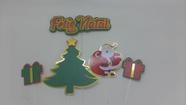 Topo de Bolo Feliz Natal Papai Noel Topo de Bolo Feliz Natal Papai Noel