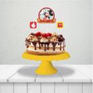 Topo de bolo festa Mickey Decoração Aniversário completo 3pç