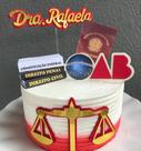 Topo De Bolo Formatura Em Direito Advogado Personalizado