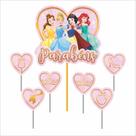 Topo de Bolo Impresso - Princesas Disney - 01unidade - Piffer - Rizzo
