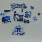 Topo de Bolo Informática Profissional de TI Programador personalizado