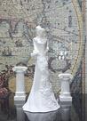 Topo De Bolo Noivos Casamento Buque 18 Cm Decoração Elegant
