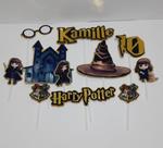 Topo de bolo Personalizado harry potter