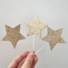 Topo para Docinhos - Brilha Estrelinha (6 Unidades) - Decoração de Festas