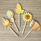Topo para Docinhos Festa Junina - Kit com 10 Unidades