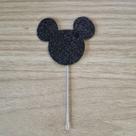 Topo para Docinhos - Mickey com Brilho (6 Unidades) - Decoração de Festa
