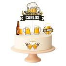 Topo Topper de Bolo Boteco Personalizado Qualidade Premium