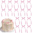 Topos para Cupcake Etwgbaby com 20 Unidades, Laços Rosa-Claro