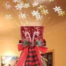 Topper de árvore de Natal HOHOTIME Decoração de Dia dos Namorados Topper de árvore de Natal HOHOTIME Decoração de Dia dos Namorados