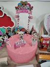 Topper de bolo personalizado