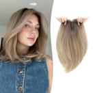 Topper de cabelo Megito, clipe de 30 cm em sintético para mulheres