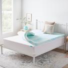 Topper de colchão Linenspa 3" Gel Swirl Memory Foam King Topper de colchão Linenspa 3" Gel Swirl Memory Foam King
