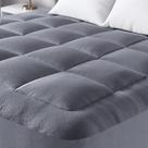 Topper de colchão Niagara Ultra Soft Queen Size cinza
