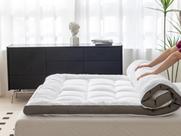 Topper de colchão Primesoft 100% algodão com 2 cm de espessura California King