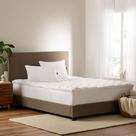 Topper de colchão Serta Down Illusion Soft 5 cm King Size branco