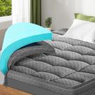 Topper de colchão VALUXE Dual Layer Memory Foam King Size
