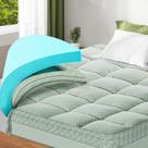Topper de colchão VALUXE Dual Layer Memory Foam King Size