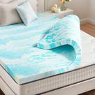 Topper de colchão Wood-it Queen Cooling Memory Foam de 2 polegadas Topper de colchão Wood-it Queen Cooling Memory Foam de 2 polegadas