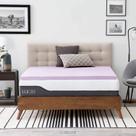Topper Lucid Memory Foam de 5 cm com infusão completa de lavanda