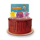 TOPPER PARA BOLO GALINHA PINTADINHA 04 UN - Decoração Temática Infantil