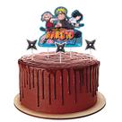 Topper Para Bolo Naruto Enfeite Festas C/4 Festcolor