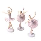 Toppers Ballet Girl Dancing Elegant Home Decor 3 unidades