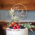 Toppers de bolo de casamento Viwoody Wooden Bride and Groom Toppers de bolo de casamento Viwoody Wooden Bride and Groom