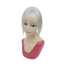 Toppers De Cabelo Humano Real Para Mulheres 360 graus Franjas 3D De 20-35cm Para Cabelos Ralos