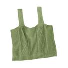 Tops De Verão Femininos Com Bordado De Flores, Tops De Malha Casual, Tops Tubulares Com Renda,