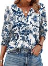 Tops WIHOLL Beach, roupas de férias para mulheres, manga 3/4
