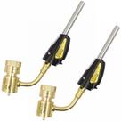 Torch Swirl Tips QWORK compatível com o pacote Map-Pro/LP Gas 2