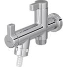 Torneira Abs Hydraplus Maquina/Tanque 1/4V Cromada 1155.Methpl