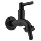 Torneira abs jardim 1/2 x 3/4 c/ bic - preta Torneira abs jardim 1/2 x 3/4 c/ bic - preta