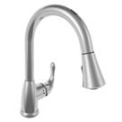 Torneira AREMC02 com Sensor Misturador De Cozinha 2 Jatos Com Bica Móvel e Retrátil Escovado