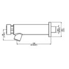 Torneira automatica lavatorio parede impermatic 1001 - imper