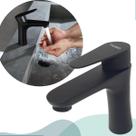Torneira Bancada Banheiro Metal Preta Lavabo Monocomando Pia Cuba Luxo Oferta
