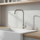 Torneira Bancada Pia Alta Pescoço Longo Cozinha Banheiro Lavabo Estilo Industrial Moderna Gourmet