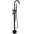 Torneira Banheira Preto Fosco Elegante Imersão Monocomando