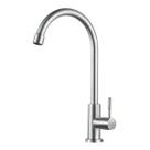 Torneira Banheiro Inox 304 Aço Escovado Bica Móvel Giratória 360 Graus Economia de Água Bancada Lavabo Mesa Lavatório