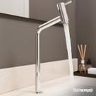 Torneira Banheiro Lavabo Bica Alta Bancada Inox Link 45 Beltempo