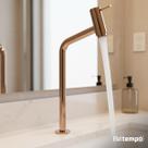Torneira Banheiro Lavabo Bica Alta Bancada Inox Link 45 Beltempo Torneira Banheiro Lavabo Bica Alta Bancada Inox Link 45 Beltempo