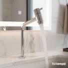 Torneira Banheiro Lavabo Bica Baixa Bancada Inox Link 45 Beltempo