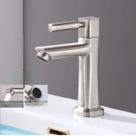 Torneira Banheiro Lavatório Lavabo Cozinha Bica Baixa Para Pia Mesa Moderno Aço Metal