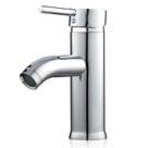 Torneira Banheiro Misturador Monocomando Cuba 16cm Inox